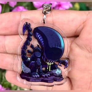 Alien Xenomorph Creature Keychain
